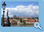 The Prague Castle and The Charles Bridge